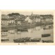 29 TREBOUL. Barques de Pêcheurs dans le Port 1937