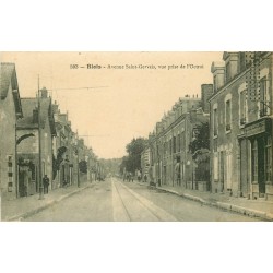 41 BLOIS. Avenue Saint-Gervais vue prise de l'Octroi