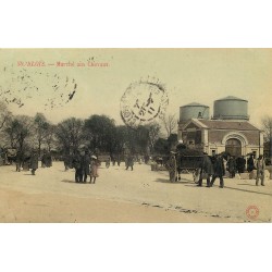 41 BLOIS. Marché aux Chevaux et le Château d'Eau 1911