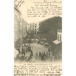 2 x cpa 35 SAINT-MALO. Place Châteaubriand 1903 et la Grande Porte 1920