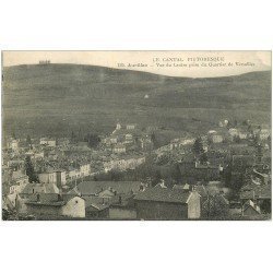 carte postale ancienne 15 AURILLAC. Le Centre pris du Quartier de Versailles