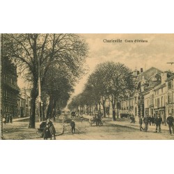 08 CHARLEVILLE. Animation Cours d'Orléans 1919