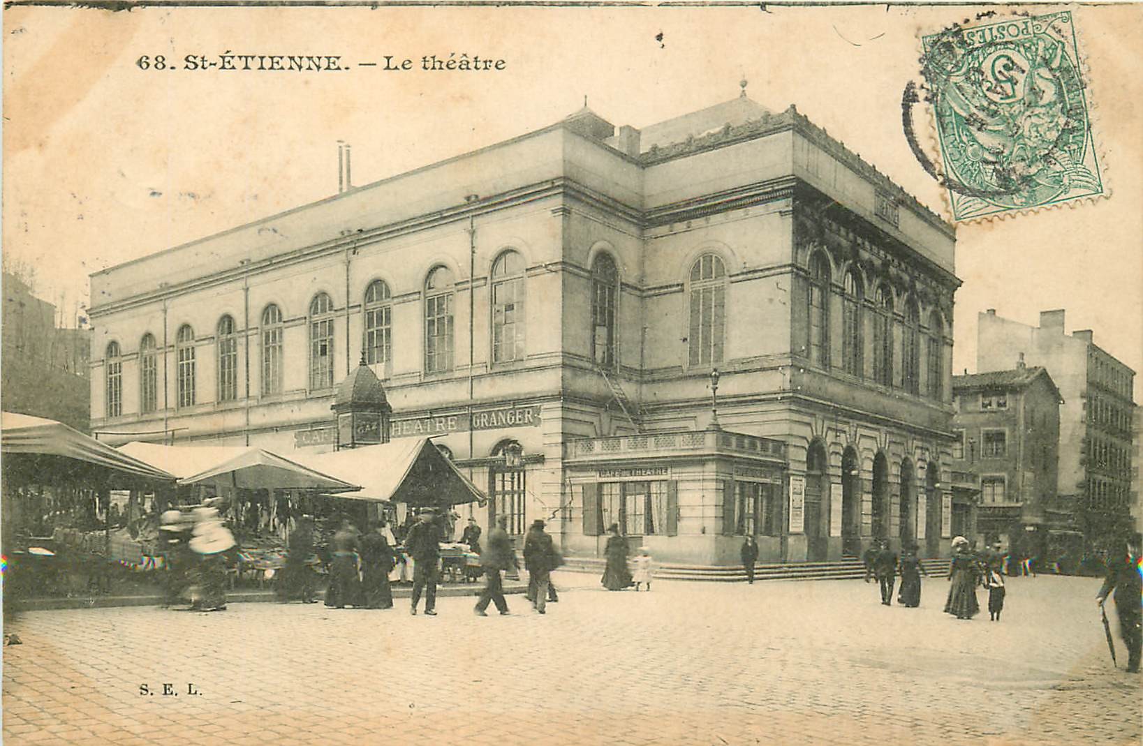 CPA 42 - Saint Etienne - Gare De La Terrasse - Carte Postale Ancienne