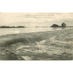 41 BLOIS. Crue de la Loire 1907 le Déversoir Route de Chambord