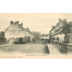 03 SAINT-POURCAIN SUR SIOULE. Pont du Faubourg Paluet 1906