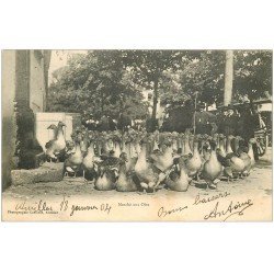 15 AURILLAC. Le Marché aux Oies 1904