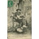 43 LE PUY EN VELAY. Le Joueur de Vielle musicien d'Auberge 1911