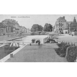 35 RENNES. Canal d'Ille-et-Rance avec Péniche 1905