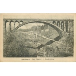 LUXEMBOURG. Pont Adolphe Adolf-Brücke