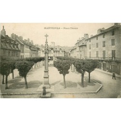 48 MARVEJOLS. Place Thiers 1925