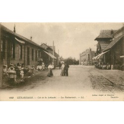 88 GERARDMER. Les Restaurants au Col de la Schlucht 1916