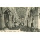 2 x Cpa 41 BLOIS. Place Saint Louis avec la Cathédrale et son intérieur