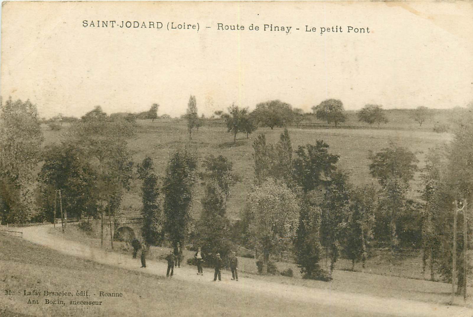 42 SAINT-JODARD. Route de Pinay le Petit Pont