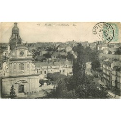 3 x Cpa 41 BLOIS. Vue générale 1906, à vol d'oiseau et 1913