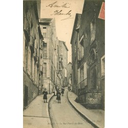 2 x Cpa 41 BLOIS. Rue Pierre-de-Blois 1907 et Porte Henri II