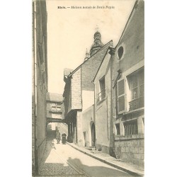 2 x Cpa 41 BLOIS. Maison natale de Denis-Papin et vieilles maisons