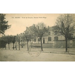 2 x Cpa 41 BLOIS. Ecole de Garçons et groupe scolaire avenue Victor-Hugo 1913