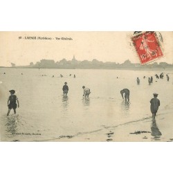 56 LARMOR PLAGE. Enfants au Bains à la Plage 1909