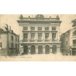 2 x Cpa 56 LORIENT. Le Théâtre 1915 et Place Alsace-Lorraine