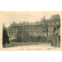 3 x Cpa 41 BLOIS. Le Château façade François Ier 1903 et 1921