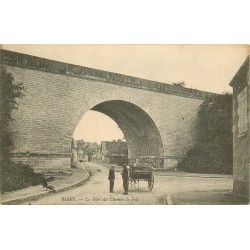 2 x Cpa 41 BLOIS. Le Pont du Chemin de Fer des Granges 1907