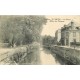 19 BRIVE. Le Canal allée des Platanes 1918