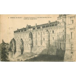 3 x Cpa 41 BLOIS. Le Château, Jardins du Roi 1915 et façade François Ier 1931