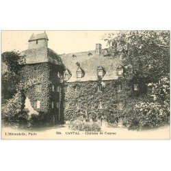 carte postale ancienne 15 Château de Conroc 1906