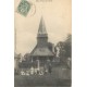 60 ABANCOURT. L'Eglise avec enfants 1907