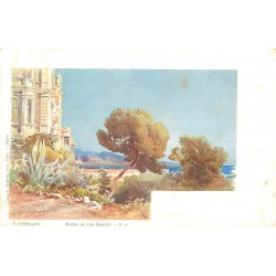 06 ROQUEBRUNE CAP MARTIN. L'Hôtel vers 1900 chocolat & thé de la Coloniale