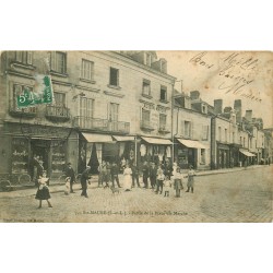 37 SAINTE-MAURE. Coiffeur Place du Marché 1908