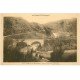 carte postale ancienne 15 CROZAT. Pont et Moulin. Gorges de la Maronne