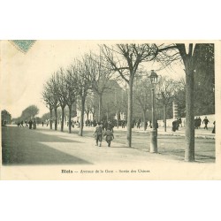 41 BLOIS. Sortie des Usines Avenue de la Gare 1904