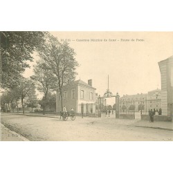 2 x Cpa 41 BLOIS. Casernes Maurice de Saxe Route de Paris vers 1900 & 1910