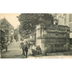 2 x Cpa 41 BLOIS. La Fontaine Louis XII 1934