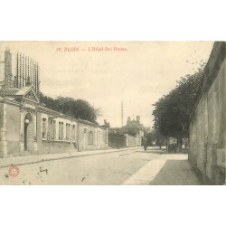 2 x Cpa 41 BLOIS. Recette Hôtel des Postes & Télégraphes