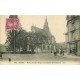 2 x cpa 41 BLOIS. Eglise Saint-Vincent et Square Place Victor-Hugo