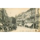 2 x cpa 41 BLOIS. Cavalerie militaire et Tramway rue Porte-Côté 1916 avec Garages