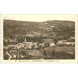 carte postale ancienne 15 LAVEISSIERE. Vue générale 1935