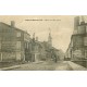 51 SAINTE-MENEHOULD. Hôpital et passage à niveau rue Florion avec Café Tabac Quai Valmy 1915