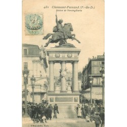 63 CLERMONT-FERRAND. Statue de Vercingétorix 1906