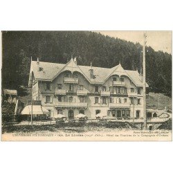 carte postale ancienne 15 LE LIORAN. 1919 Hôtel des Touristes de la Compagnie d'Orléans