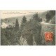 carte postale ancienne 15 LE LIORAN. Route Ravin de la Pierre Taillée 1909. Le Plateau Ceentral