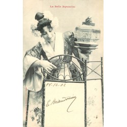 illustrateur BERGERET. La Belle Japonaise 1902