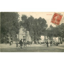 3 Cpa 78 VERSAILLES Avenue de Paris 1908, Hôpital Militaire et Hôtel Trianon Palace 1915