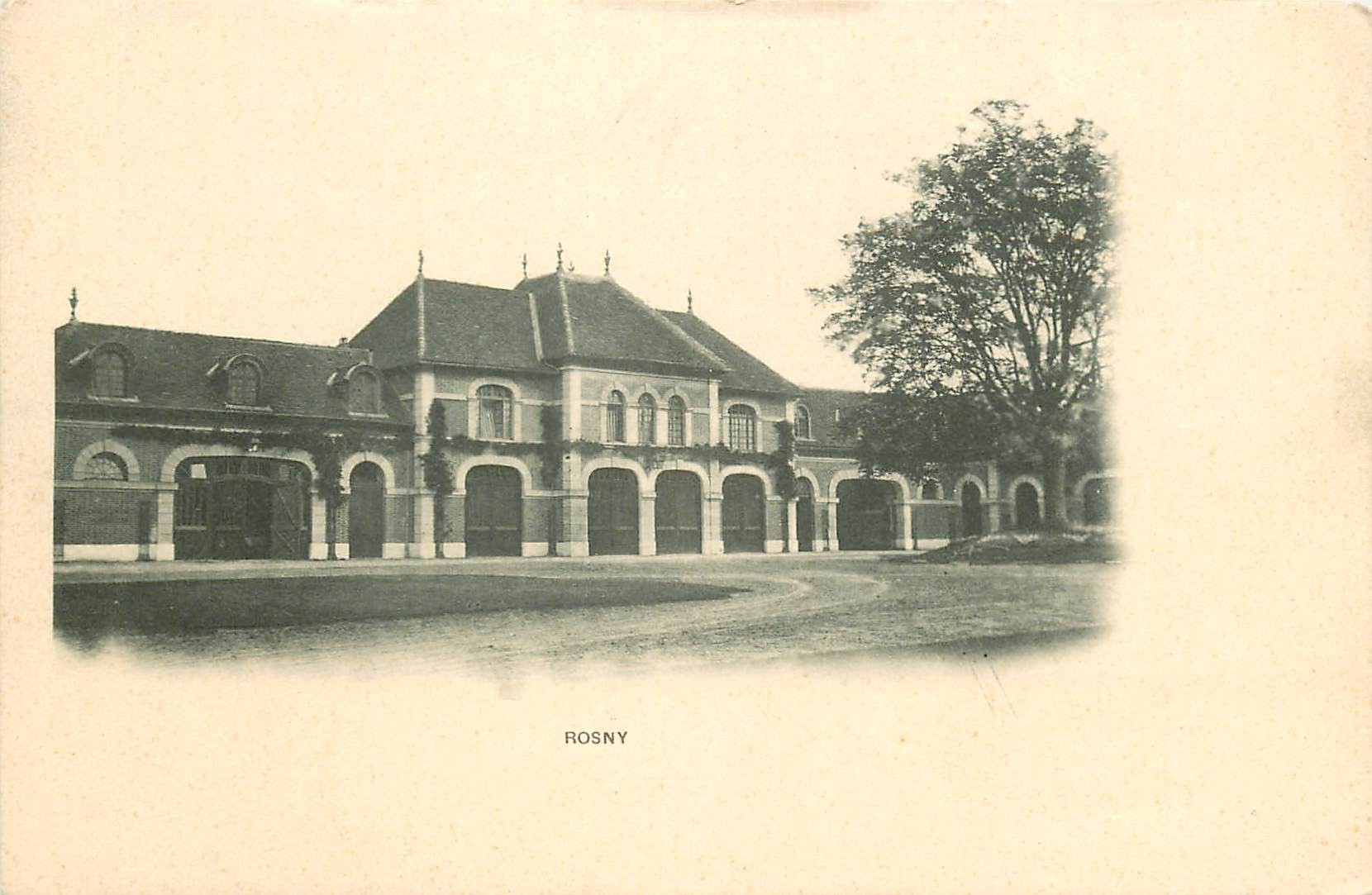 93 ROSNY. La Gare vers 1900
