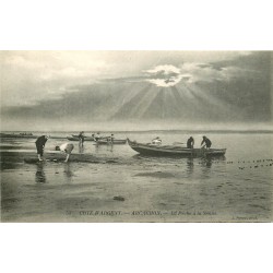 33 ARCACHON. La Pêche à la Senne au crépuscule