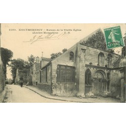 95 MONTMORENCY. Ruines vieille Eglise ancien Monastère 1911