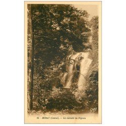 carte postale ancienne 15 MURAT. La Cascade du Pignou