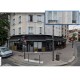 PARIS OU BANLIEUE. Bel attelage devant le Café billard Zurbach. Photo carte postale ancienne